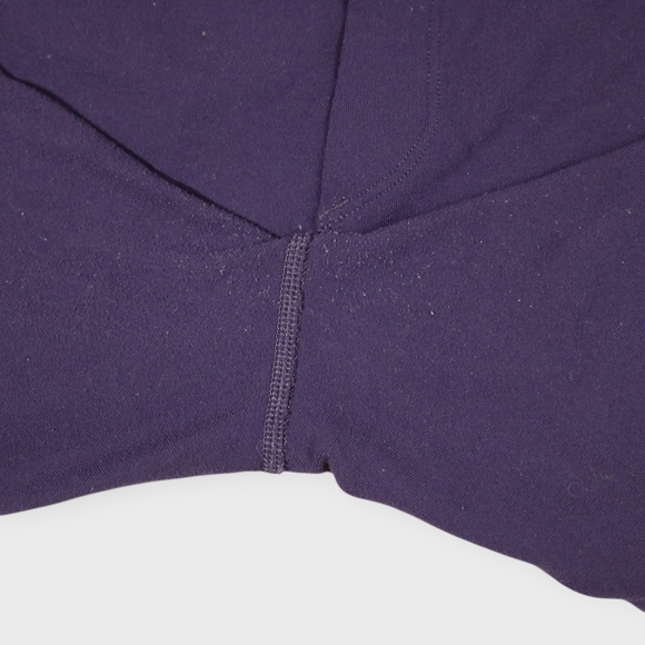 Rare Lululemon Exquisite Trouser CropShine Dot Black Grape W6E22S Wm Sz 8 2014 - Picture 11 of 11